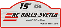 Logo 	
15. RC Rally Světlá